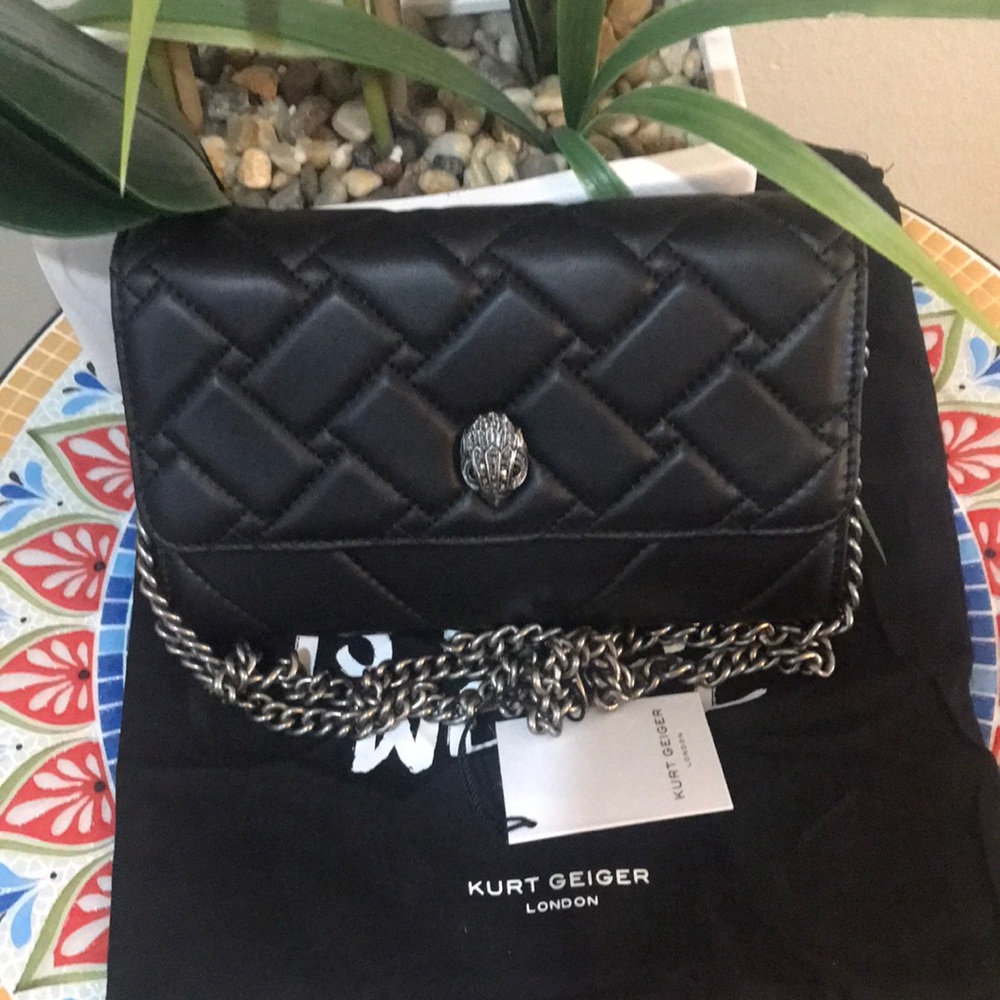 kurt Geiger London Soho Leather Wallet on a Chain
KURT GEIGER LONDON